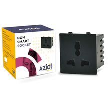 Aziot 6amps Modular Socket (Non-Smart) | Fits Regular Switch Plates