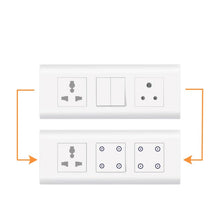 AZIOT SMART MODULAR 4 GANG TOUCH SWITCH (6 amps each)- WiFi/Bluetooth