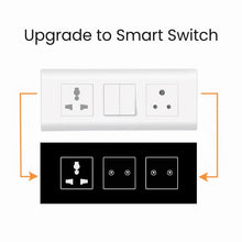 AZIOT SMART MODULAR 2 GANG TOUCH SWITCH (16amp Each)- WiFi/Bluetooth