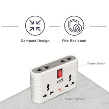 Aziot 4-Way Multi-plug Adaptor (6 Amps)