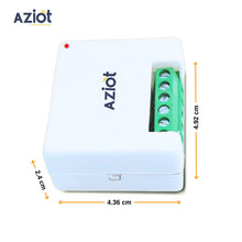 AZIOT 4 Node Smart Switch Mini (2 Module Size)- Wifi/Bluetooth Enabled