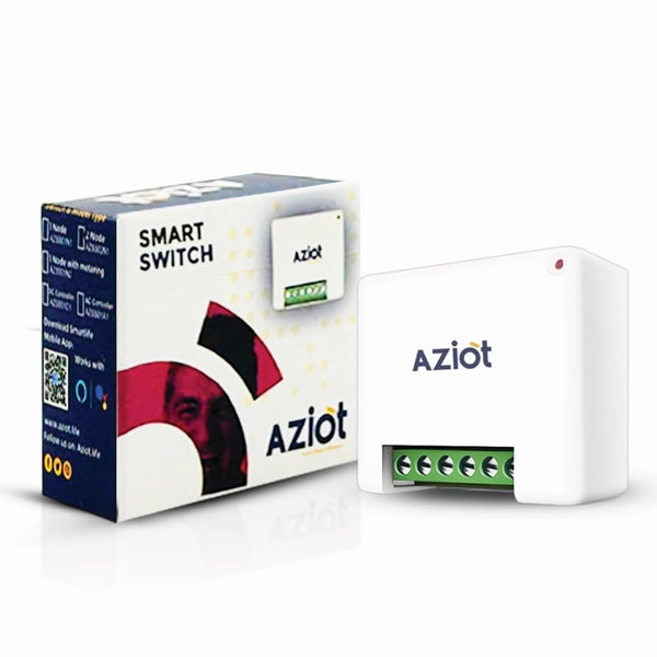 AZIOT 4 Node Smart Switch Mini (2 Module Size)- Wifi/Bluetooth Enabled