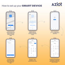 AZIOT 4 Node Smart Switch - WiFi/Bluetooth Enabled