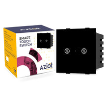 AZIOT Smart Modular 2 Way Gang Touch Switch (16 Amps each)- WiFi/Bluetooth