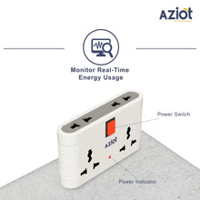 Aziot (6 amps) 4 Way Smart Multi-Plug Adaptor (WiFi+BLE)