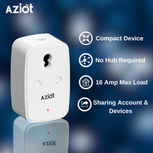 AZIOT 16amp Smart Plug - Wifi/Bluetooth Enabled