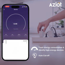 AZIOT 4 Socket Smart Extension - WiFi/Bluetooth Enabled