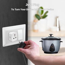 AZIOT 10amp Smart Plug - Wifi/Bluetooth Enabled