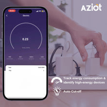 AZIOT 3 Socket + USB Smart Extension - Wifi/Bluetooth Enabled