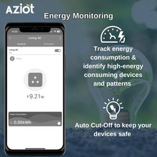 AZIOT 16amp Smart Plug - Wifi/Bluetooth Enabled