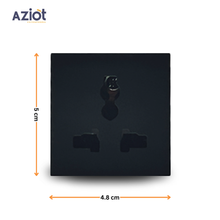 Aziot 6amps Modular Socket (Non-Smart) | Fits Regular Switch Plates