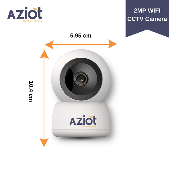 AZIOT 2MP Full HD Smart Wi-Fi CCTV Home Security Camera