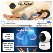 AZIOT 2MP Full HD Smart Wi-Fi CCTV Home Security Camera