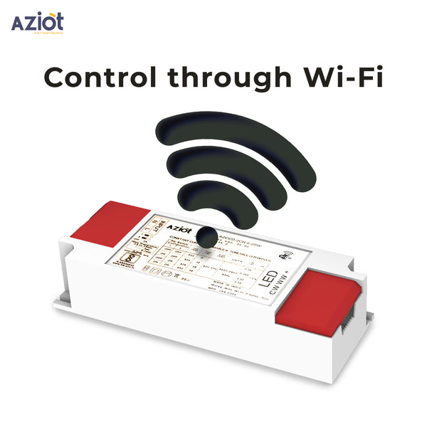 AZIOT Smart LED Driver (8-18W) | No Hub Required | WiFi-Enabled | Dimmable