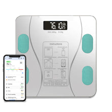 Aziot Elevate Smart Bluetooth Digital Weighing Scale for body weight, body BMI & Fat Analyzer