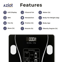 Aziot Essence Smart BLE Digital Weighing Scale, body  BMI & Fat Analyzer