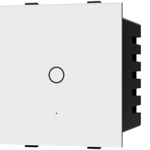 Aziot white colour 1 Touch modular switch image