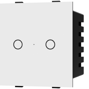 Aziot white colour 2 Touch modular switch image